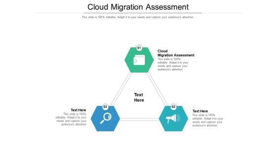 Cloud Migration Assessment Ppt PowerPoint Presentation Outline Brochure Cpb Pdf