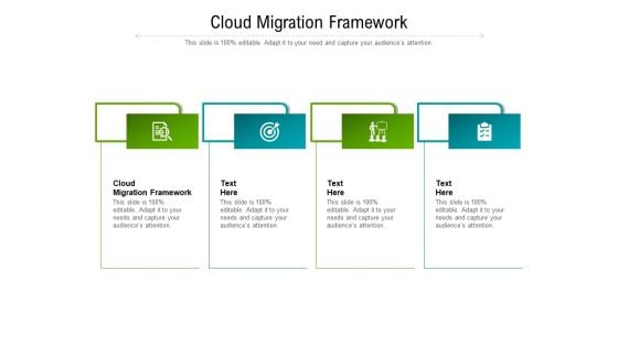 Cloud Migration Framework Ppt PowerPoint Presentation Ideas Guide Cpb Pdf