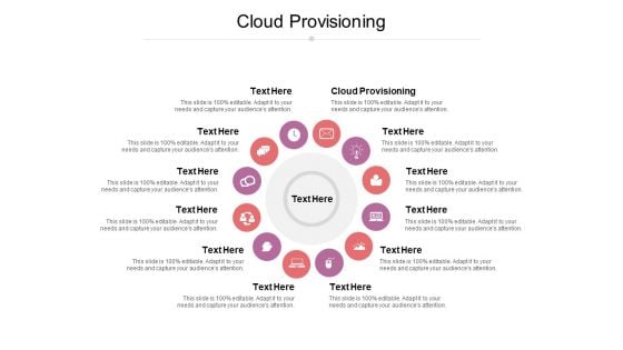 Cloud Provisioning Ppt PowerPoint Presentation Summary Background Designs Cpb