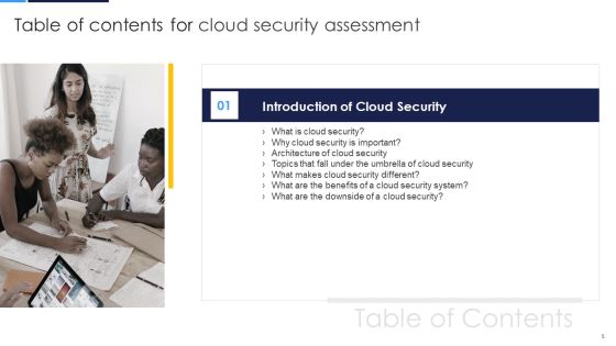 Cloud Security Assessment Ppt PowerPoint Presentation Complete Deck With Slides Slide05