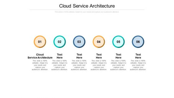 Cloud Service Architecture Ppt PowerPoint Presentation Styles Layout Cpb