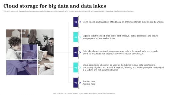 Cloud Storage For Big Data And Data Lakes Ppt PowerPoint Presentation File Example PDF