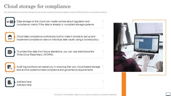 Cloud Storage For Compliance Ppt PowerPoint Presentation File Diagrams PDF Cloud Storage For Compliance Ppt PowerPoint Presentation File Diagrams PDF