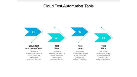 Cloud Test Automation Tool Ppt PowerPoint Presentation Portfolio Grid Cpb