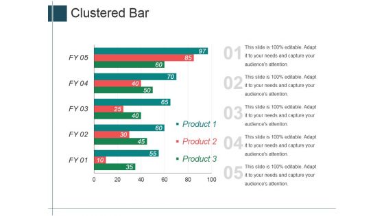 Clustered Bar Ppt Powerpoint Presentation Infographic Template Shapes