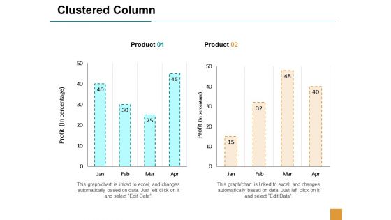 Clustered Column Finance Ppt Powerpoint Presentation Infographic Template Example 2015