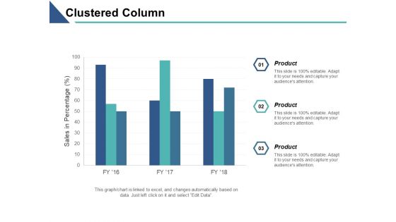 Clustered Column Graph Finance Investment Ppt PowerPoint Presentation Outline Icons