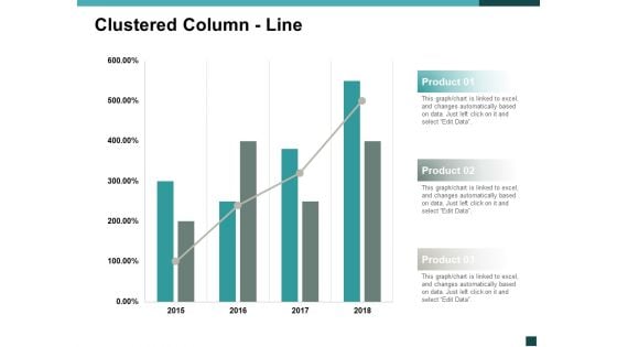 Clustered Column Line Marketing Ppt Powerpoint Presentation Infographics Information