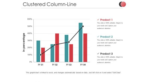 Clustered Column Line Ppt PowerPoint Presentation Infographics Templates