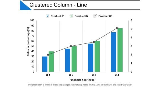 Clustered Column Line Ppt PowerPoint Presentation Layout