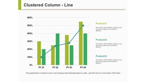 Clustered Column Line Ppt PowerPoint Presentation Model Aids