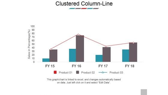 Clustered Column Line Ppt PowerPoint Presentation Model Images