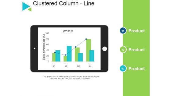 Clustered Column Line Ppt PowerPoint Presentation Outline Infographic Template