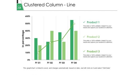 Clustered Column Line Ppt PowerPoint Presentation Pictures Objects