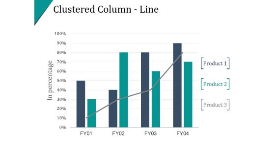 Clustered Column Line Ppt PowerPoint Presentation Samples