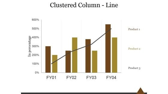 Clustered Column Line Ppt PowerPoint Presentation Slides