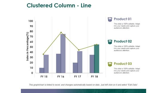 Clustered Column Line Ppt PowerPoint Presentation Summary Slide