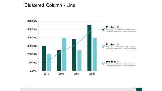 Clustered Column Line Product Financial Ppt PowerPoint Presentation Infographics Guide