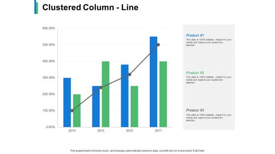 Clustered Column Line Product Ppt PowerPoint Presentation Slides Vector