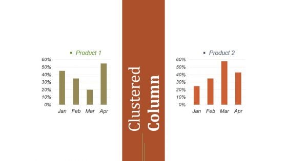 Clustered Column Ppt PowerPoint Presentation Example