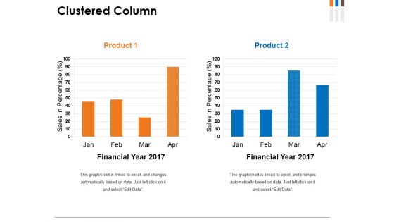 Clustered Column Ppt PowerPoint Presentation File Graphics