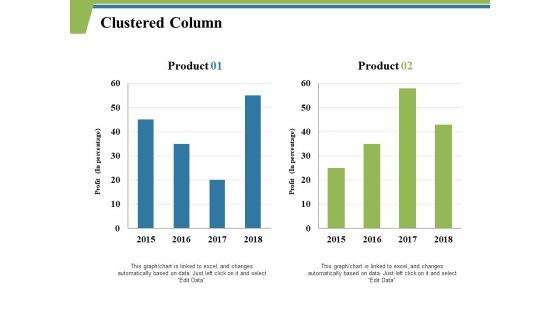 Clustered Column Ppt PowerPoint Presentation Gallery Master Slide