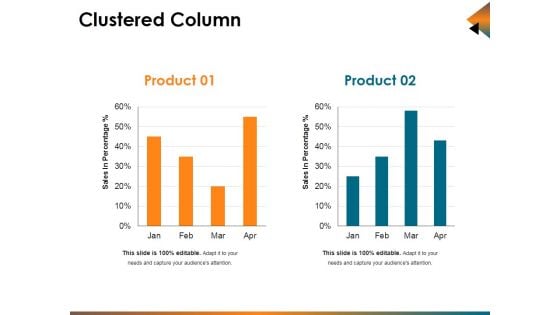 Clustered Column Ppt PowerPoint Presentation Infographic Template Background Designs