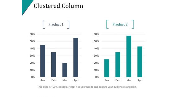 Clustered Column Ppt PowerPoint Presentation Infographic Template