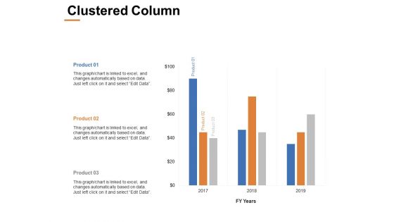 Clustered Column Ppt PowerPoint Presentation Model Slides