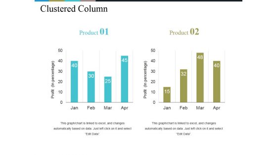 Clustered Column Ppt PowerPoint Presentation Pictures Objects