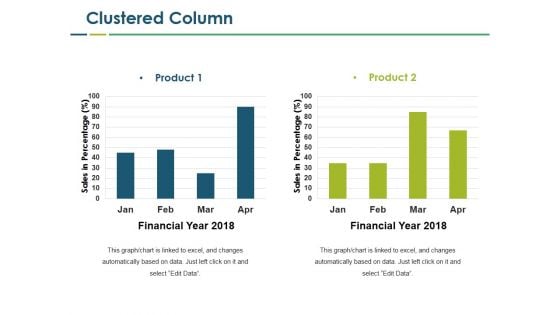 Clustered Column Ppt PowerPoint Presentation Slides Microsoft