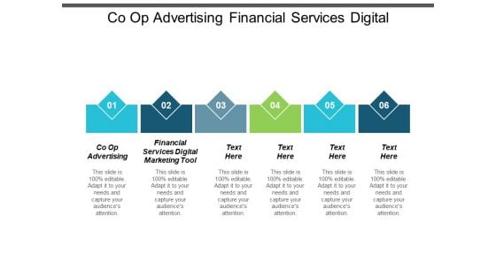 Co Op Advertising Financial Services Digital Marketing Tool Ppt PowerPoint Presentation Layouts Master Slide