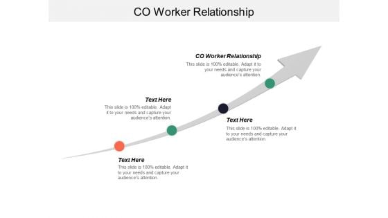 Co Worker Relationships Ppt PowerPoint Presentation Styles Inspiration Cpb