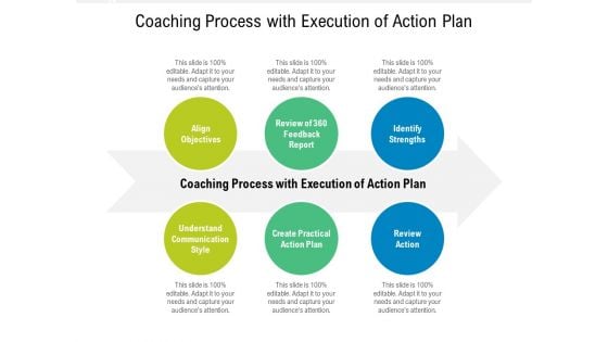 Coaching Process With Execution Of Action Plan Ppt PowerPoint Presentation Icon Backgrounds PDF