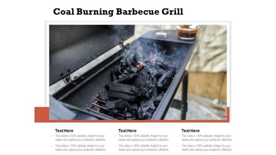 Coal Burning Barbecue Grill Ppt PowerPoint Presentation Layouts Good PDF