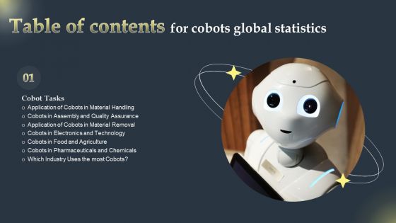 Cobots Global Statistics Table Of Contents Themes PDF Cobots Global Statistics Table Of Contents Themes PDF