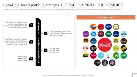 Coca Cola Brand Portfolio Strategy Coca Cola Kill The Zombies Guidelines PDF