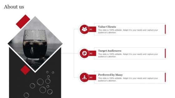 Coca Cola Emotional Marketing Strategy About Us Ppt Infographic Template Show PDF