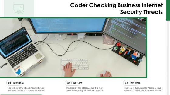 Coder Checking Business Internet Security Threats Ppt PowerPoint Presentation Gallery Model PDF Coder Checking Business Internet Security Threats Ppt PowerPoint Presentation Gallery Model PDF