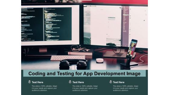Coding And Testing For App Development Image Ppt PowerPoint Presentation Inspiration Designs Download
