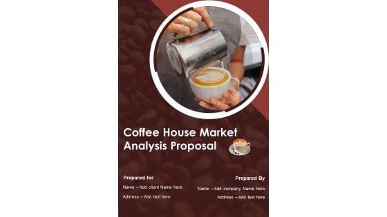 Coffee House Market Analysis Proposal Example Document Report Doc Pdf Ppt