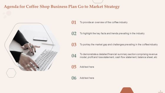 Coffee Shop Business Plan Go To Market Strategy