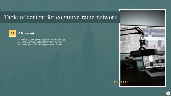Cognitive Radio Network IT Ppt PowerPoint Presentation Complete Deck With Slides Slide08