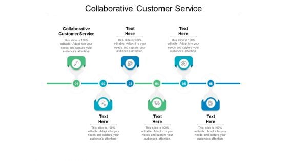 Collaborative Customer Service Ppt PowerPoint Presentation Inspiration Format Ideas Cpb