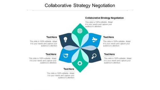 Collaborative Strategy Negotiation Ppt PowerPoint Presentation Styles Example Cpb Pdf