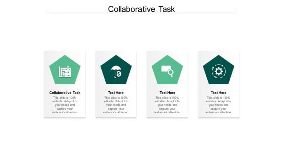 Collaborative Task Ppt PowerPoint Presentation Gallery Design Templates Cpb Pdf