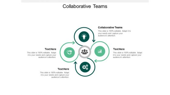 Collaborative Teams Ppt PowerPoint Presentation Infographics Master Slide Cpb