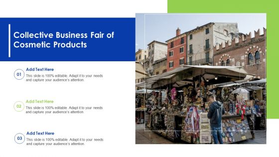 Collective Business Fair Of Cosmetic Products Designs PDF