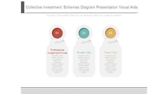 Collective Investment Schemes Diagram Presentation Visual Aids