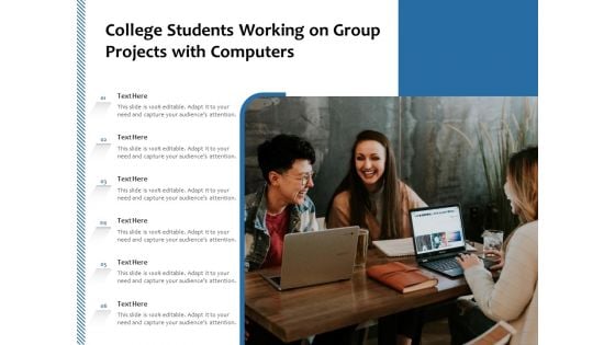 College Students Working On Group Projects With Computers Ppt PowerPoint Presentation File Skills PDF College Students Working On Group Projects With Computers Ppt PowerPoint Presentation File Skills PDF